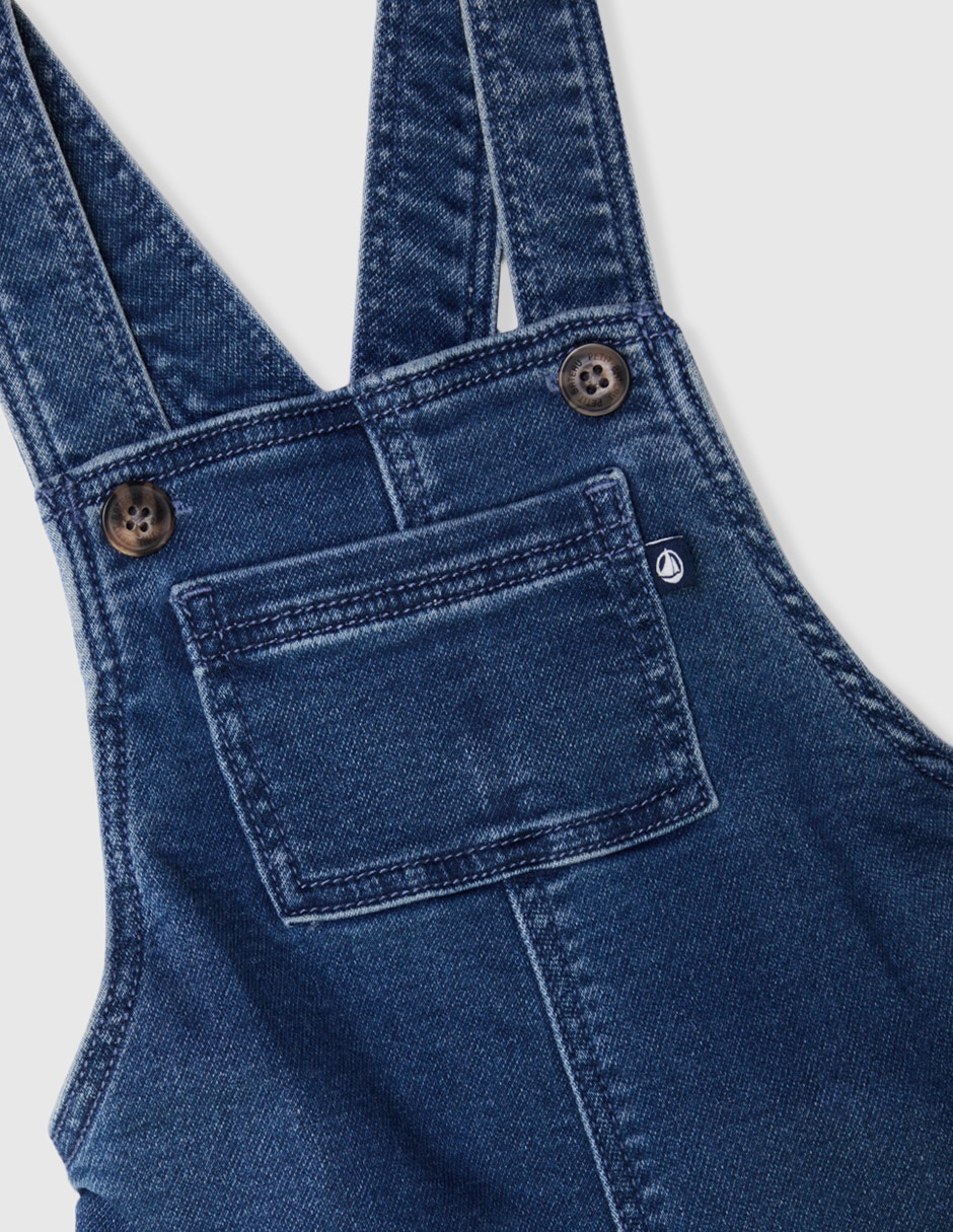 Overol pantalón de mezclilla para bebé niño 3