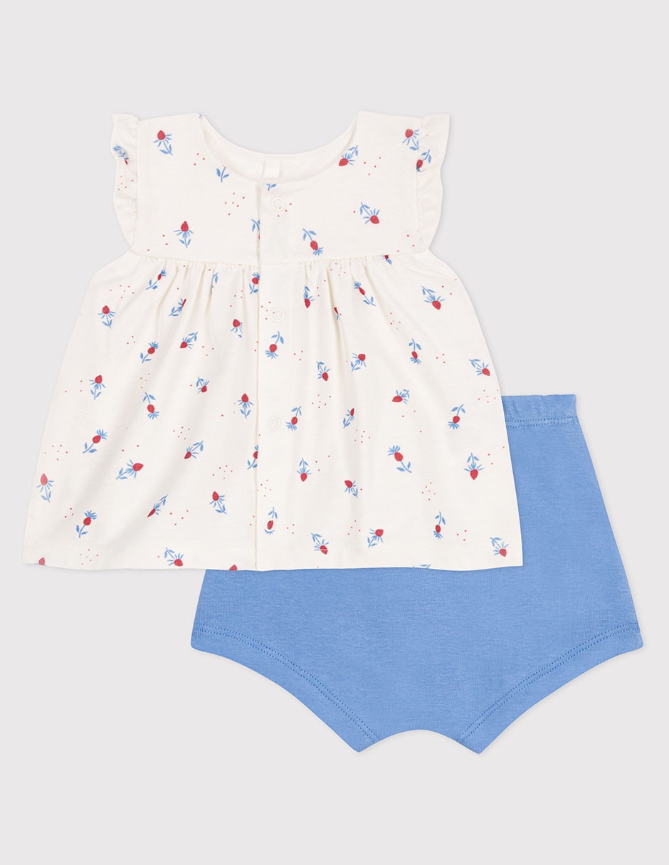 Conjunto de algodón para niña Conjunto de algodón para niña