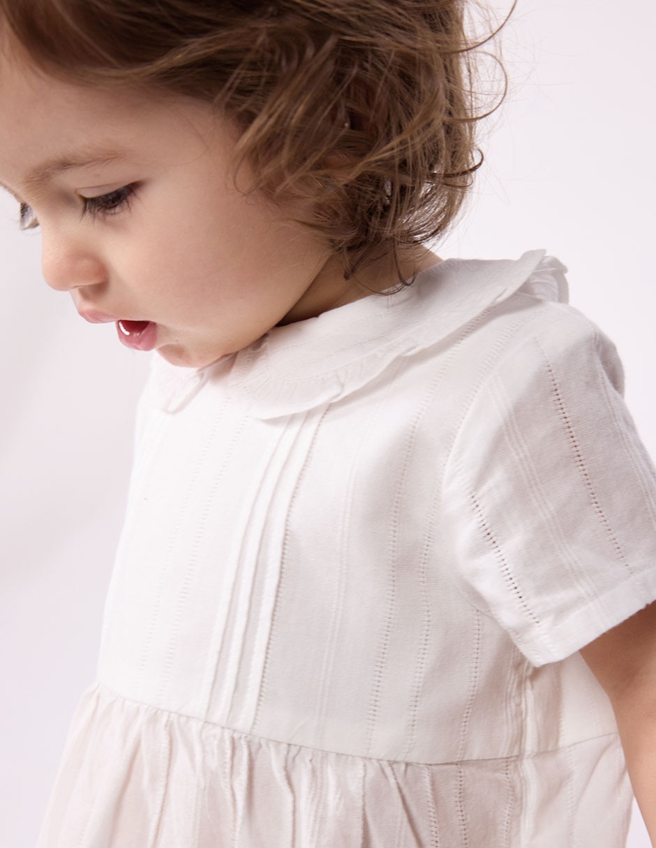 Vestido con calzón manga regular para bebé niña 6