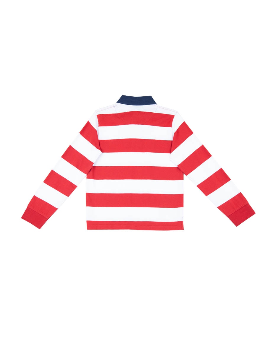 POLO FERRIONI M26579 REG, 3 AÑOS, ROJO