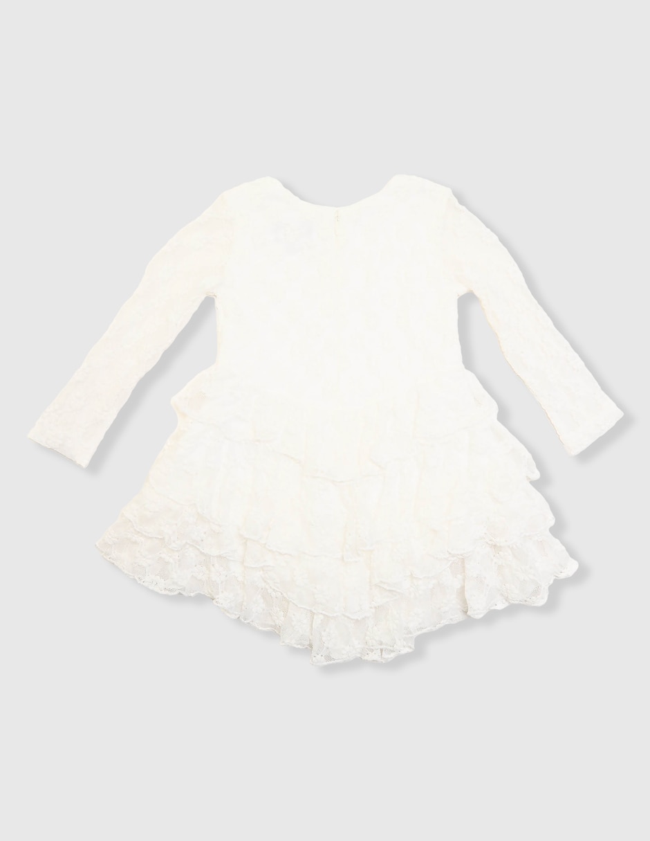 Vestido Blusón manga larga para bebé niña 2