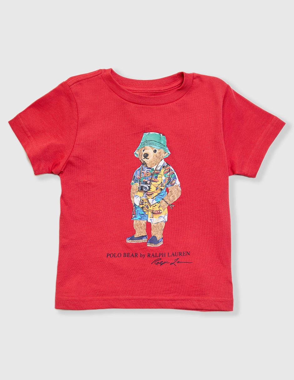 Playera Polo Ralph Lauren manga corta para bebé niño