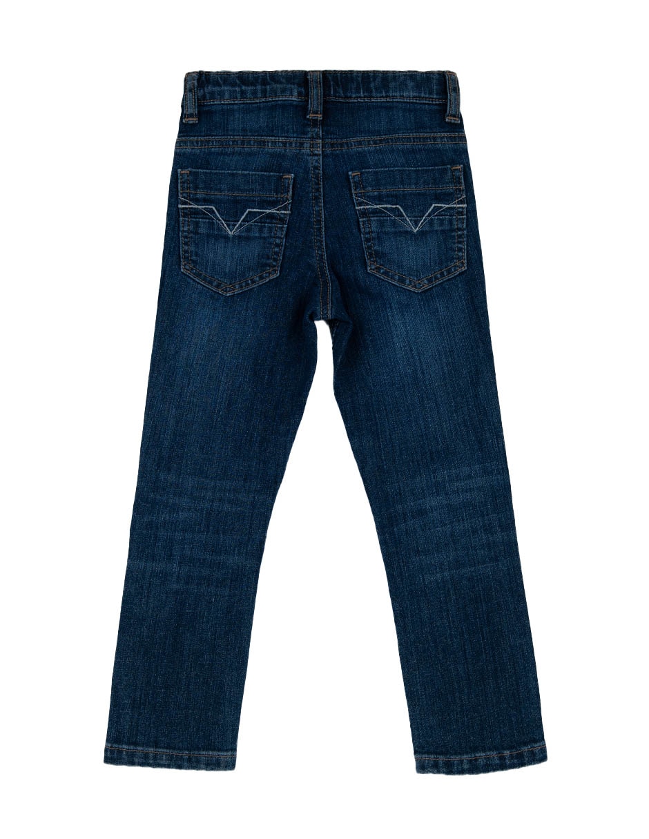 Jeans straight Peters Peters deslavado para niño 2