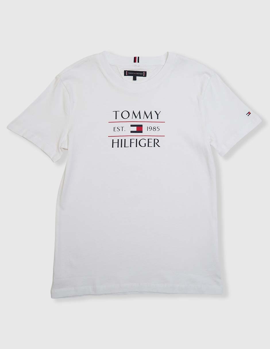 Playera Tommy Hilfiger manga corta para bebé niño Babies 