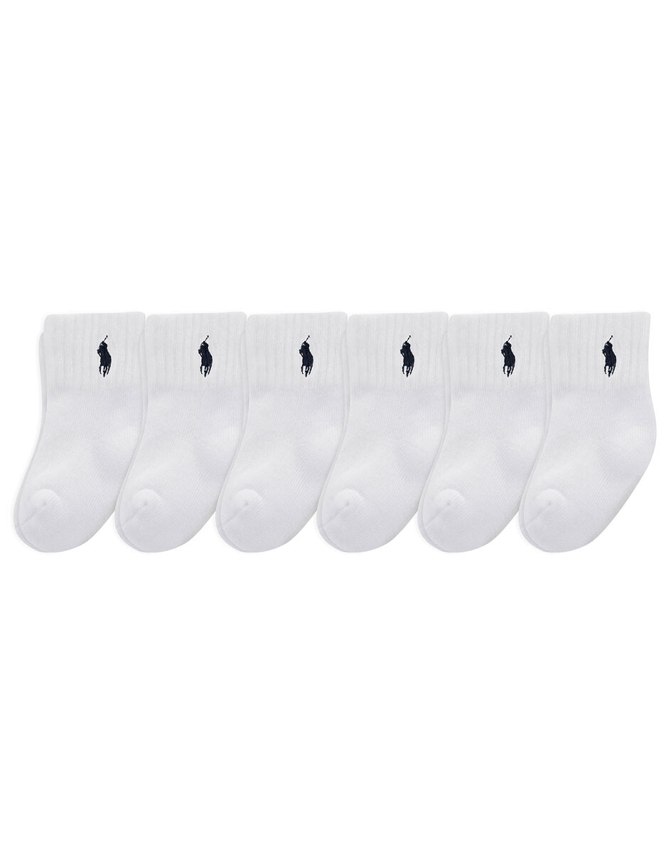 Set tobillo de algodón para niño 6 pares Set tobillo de algodón para niño 6 pares
