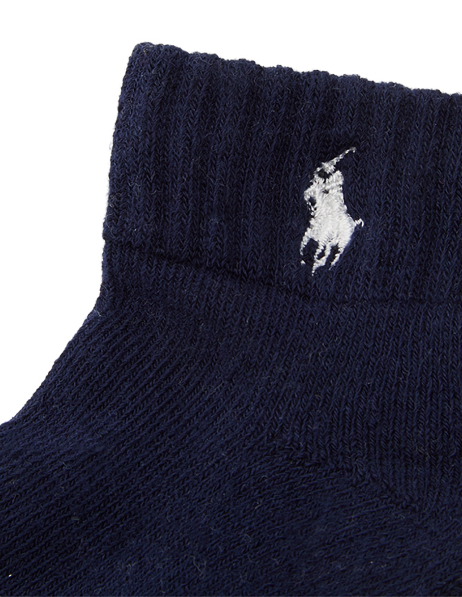 Set de calcetín Polo Ralph Lauren de algodón para bebé niño 6 pares