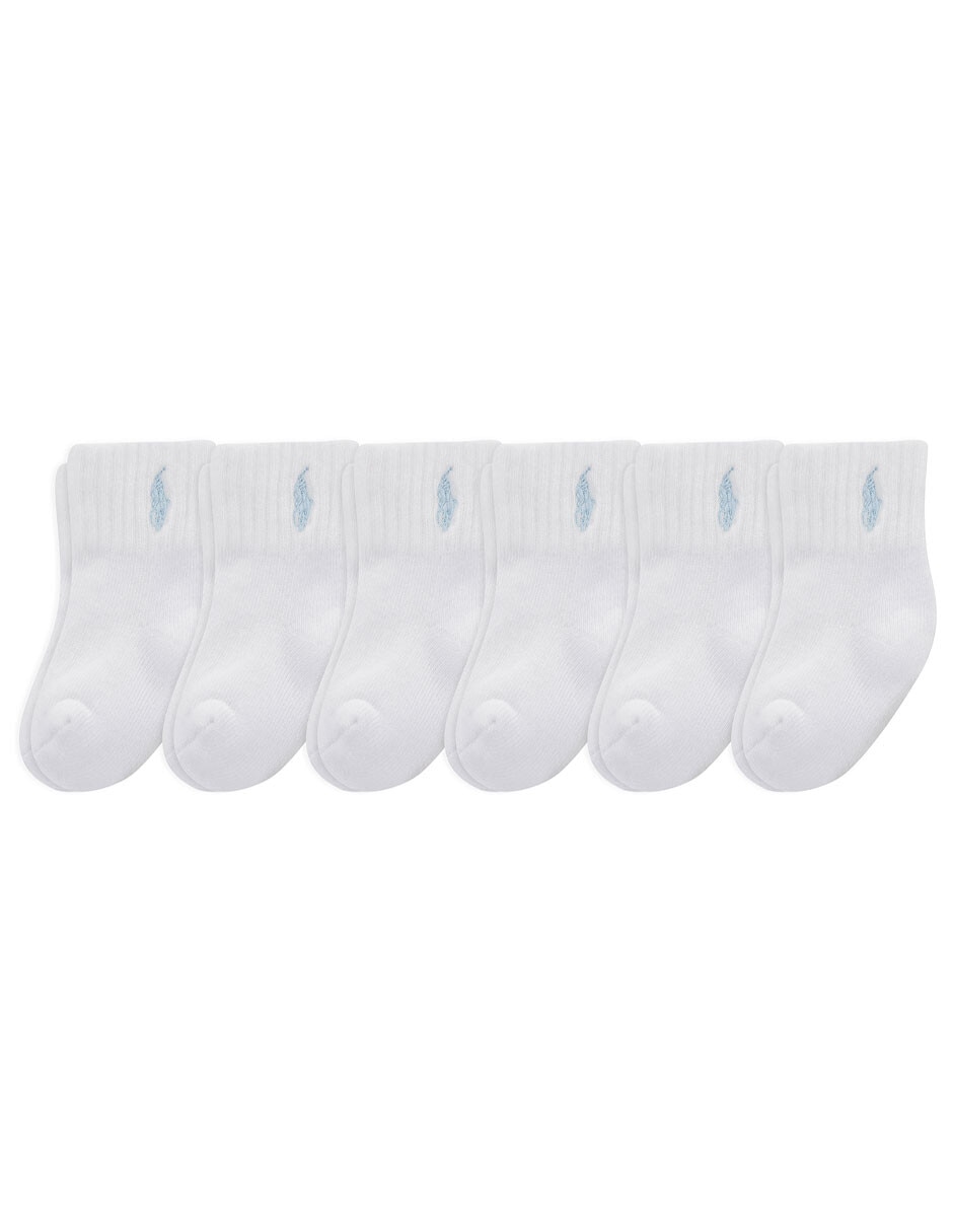 Set de calcetín de algodón para bebé niño 6 pares