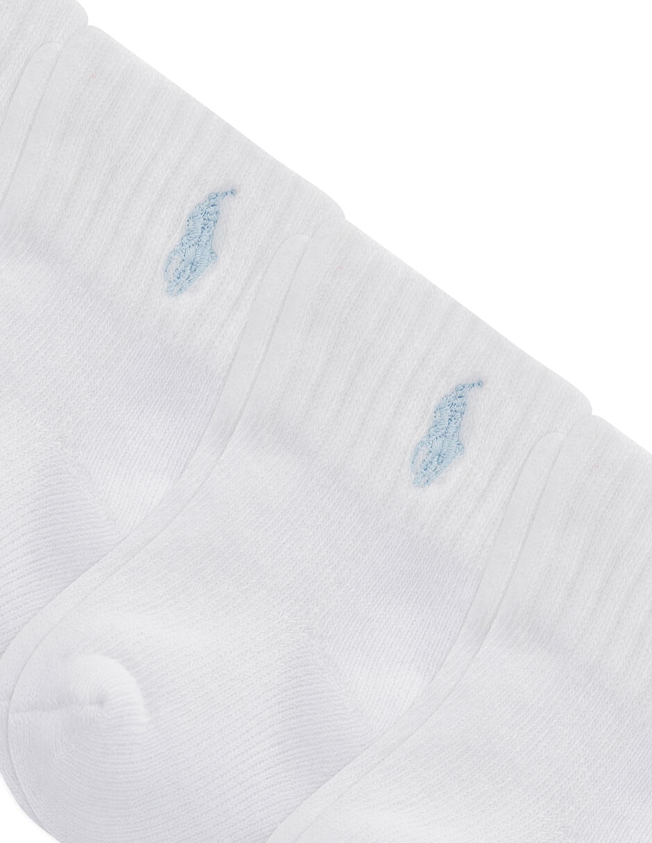 Set de calcetín de algodón para bebé niño 6 pares 3