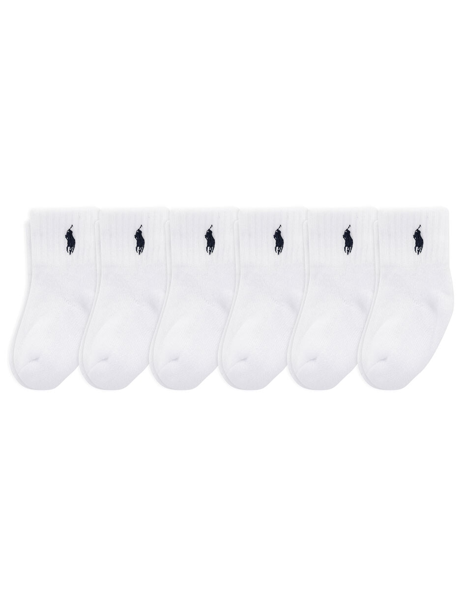Set de calcetín de algodón para bebé niño 6 pares