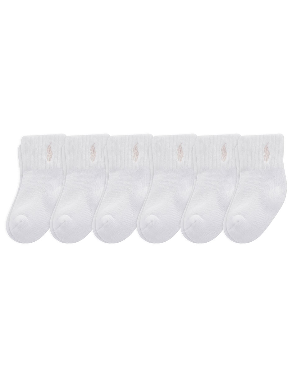 Set de calcetín para bebé unisex 6 pares