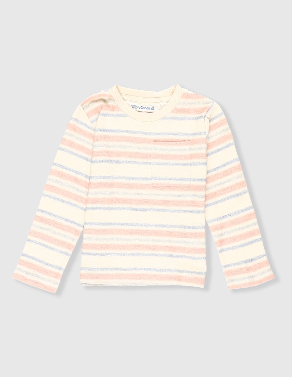 Playera manga larga para bebé unisex Playera manga larga para bebé unisex