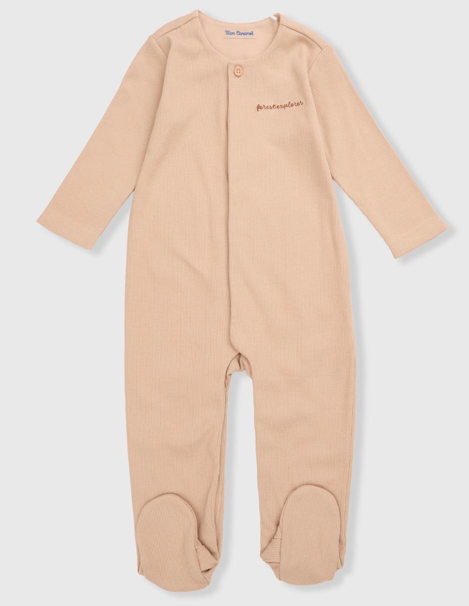 Mameluco de algodón para bebé niño Mameluco de algodón para bebé niño