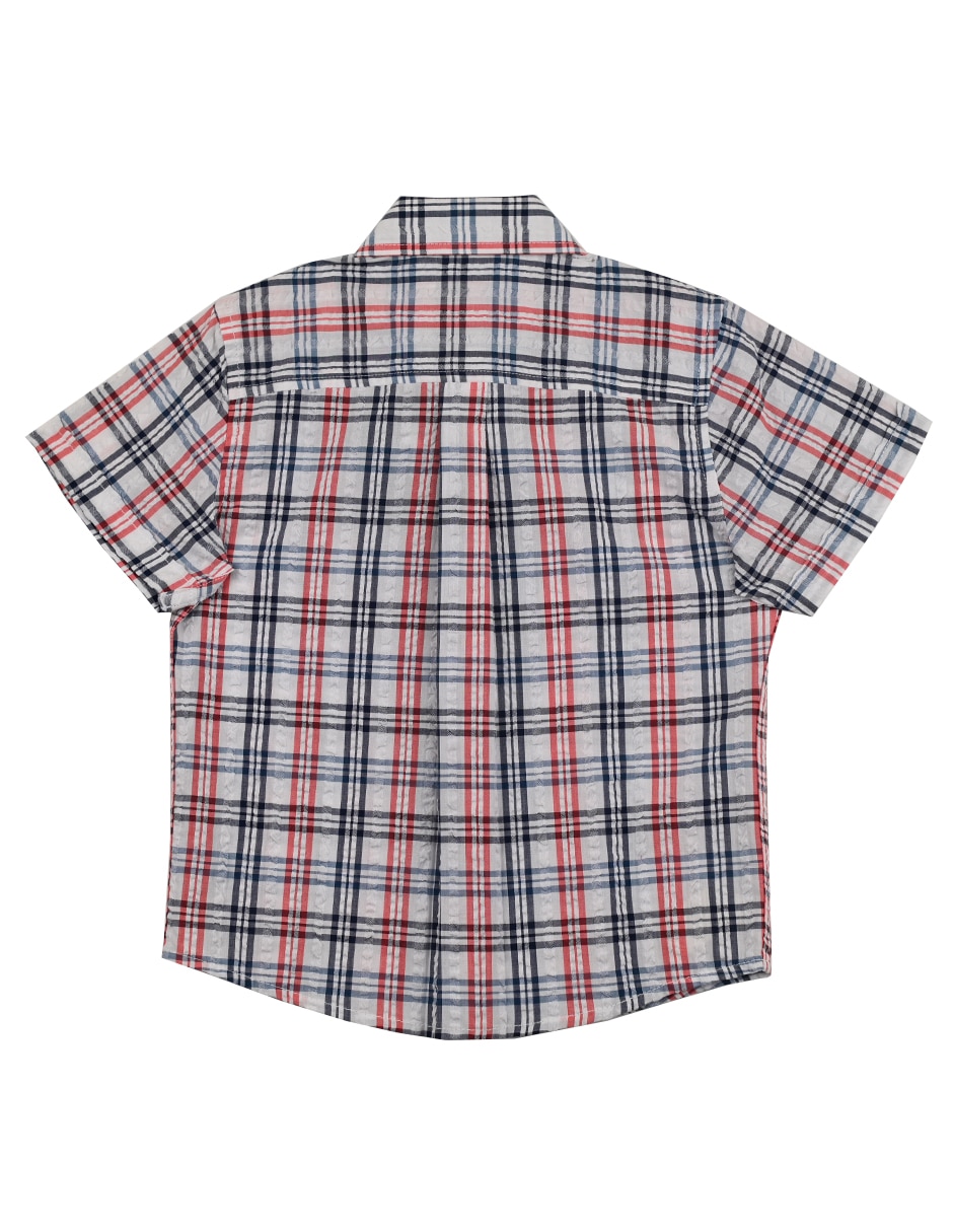 Camisa casual Leire de algodón manga corta para niño 2