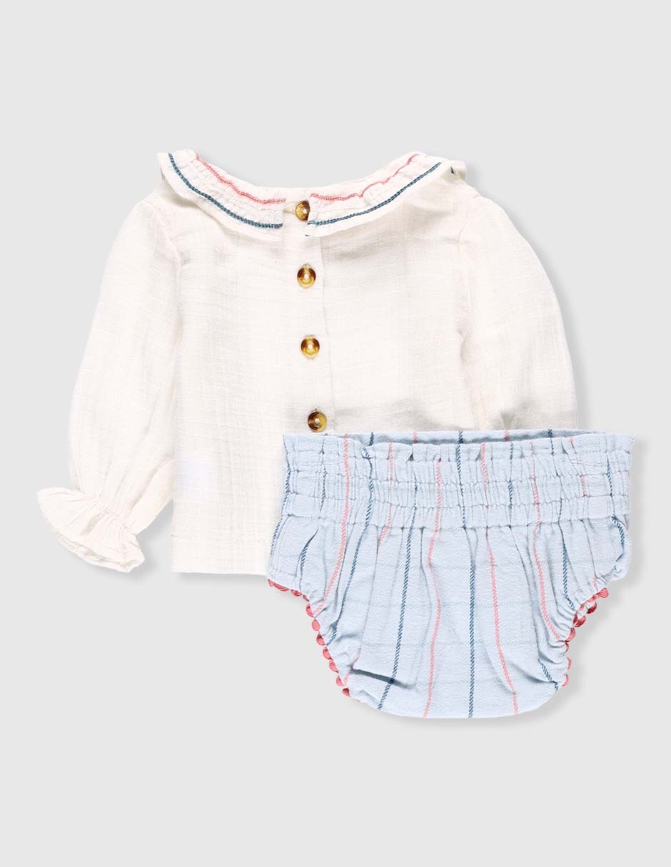 Conjunto de algodón para niña 5