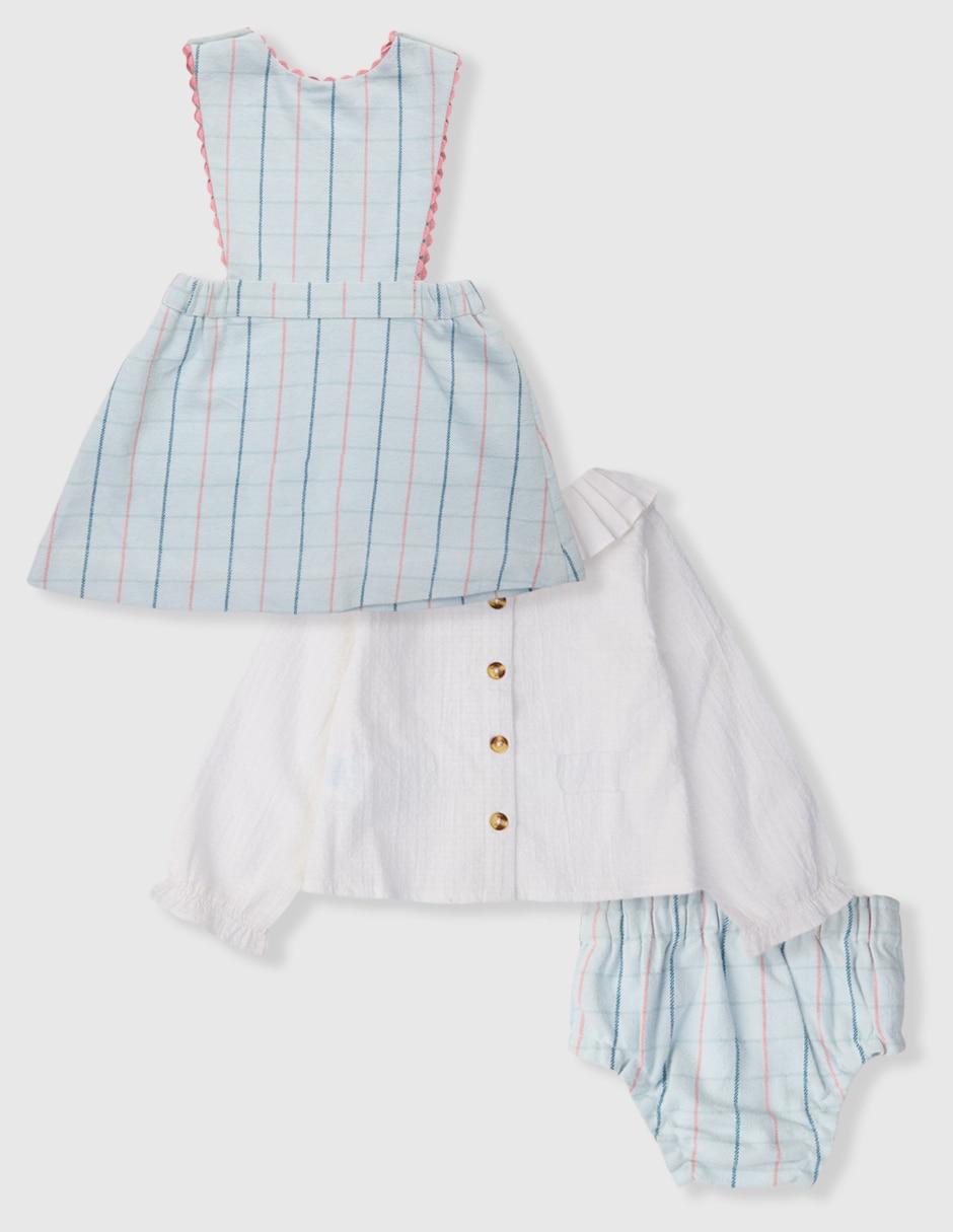 Conjunto de algodón para bebé niña 2