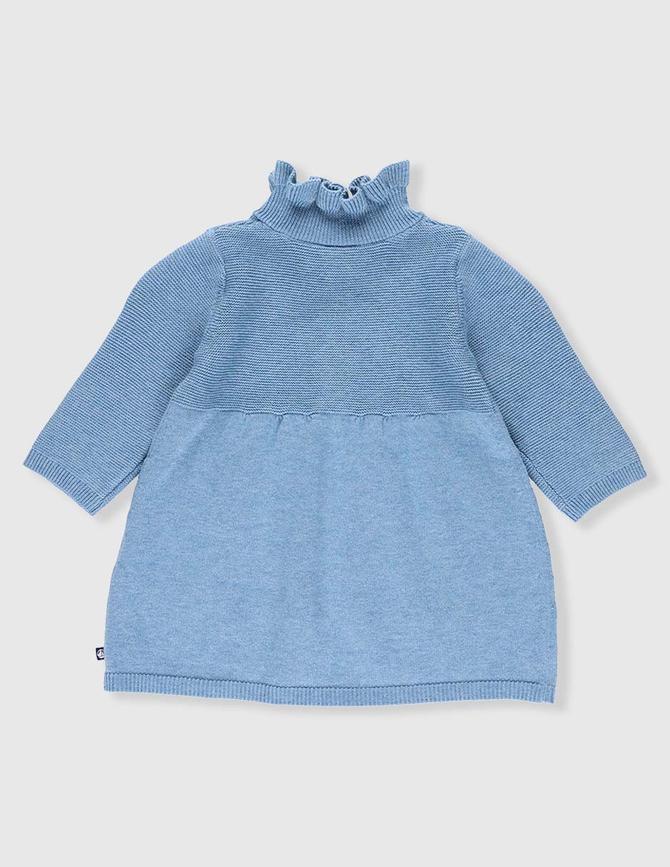 Vestido manga larga para bebé niña 2
