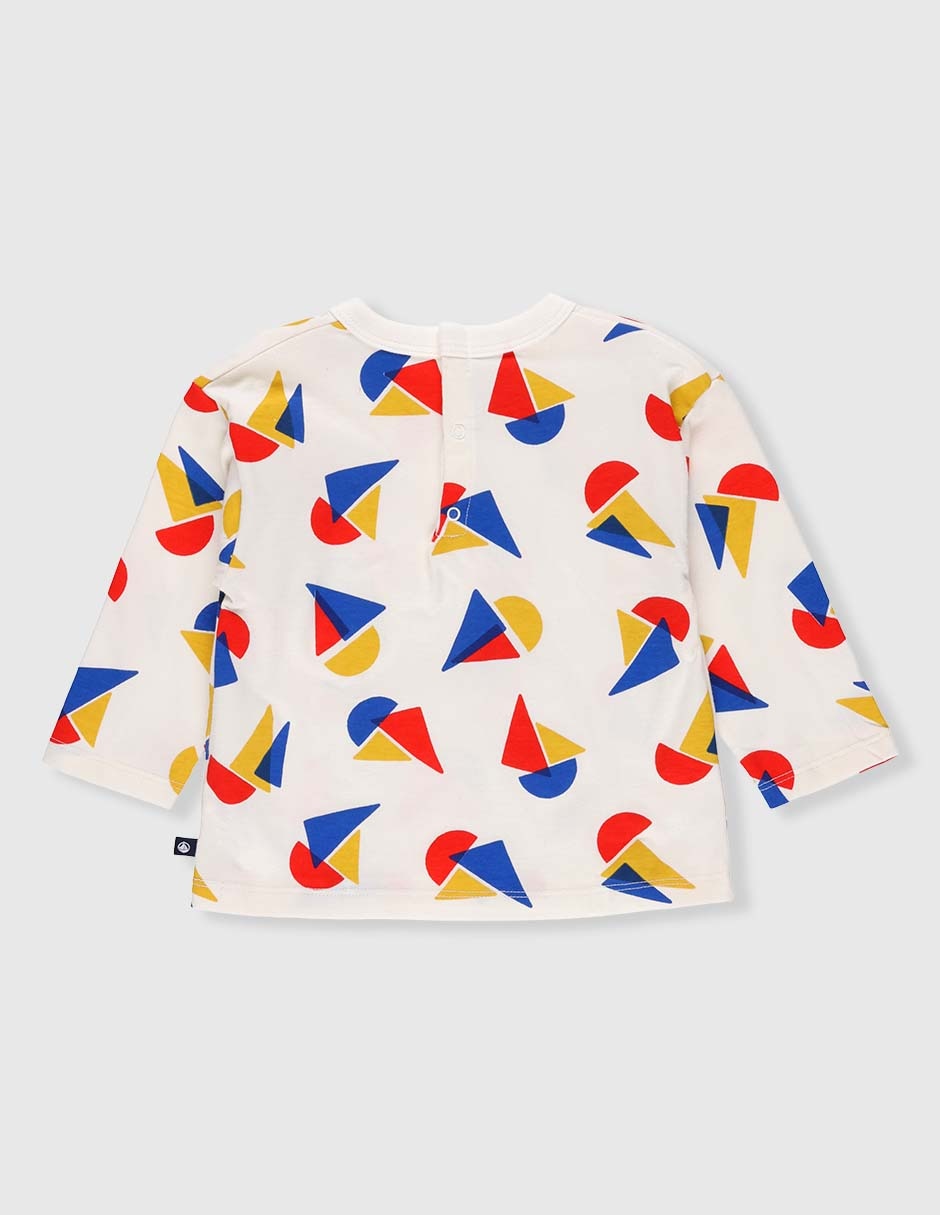 Playera manga larga para bebé niño 2