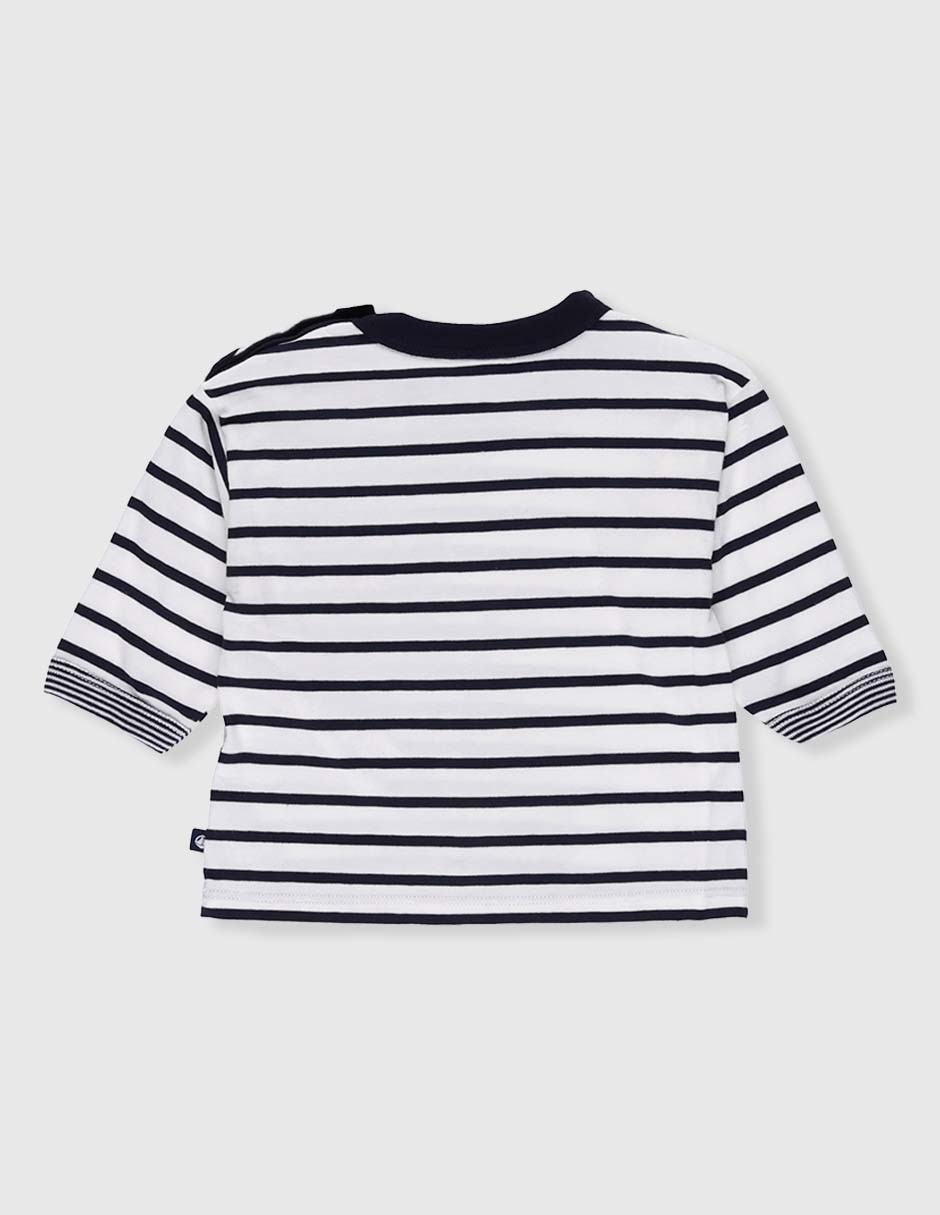 Playera manga larga para bebé niño 2