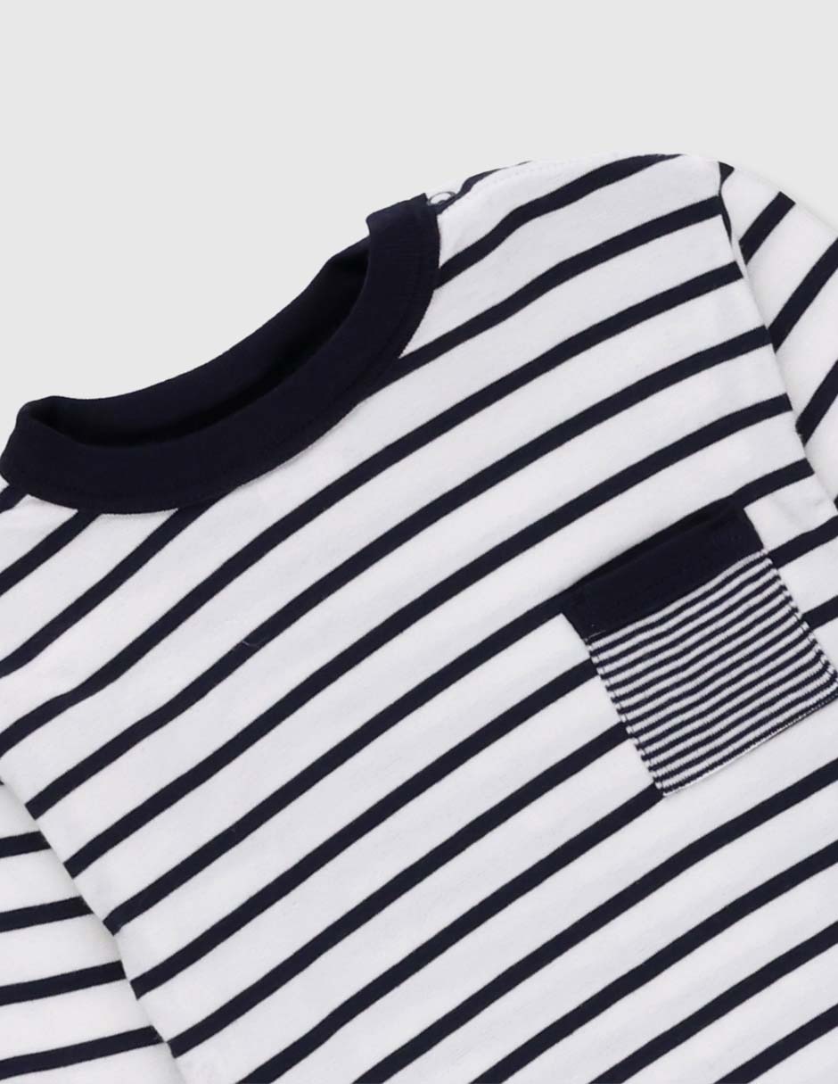 Playera manga larga para bebé niño 4