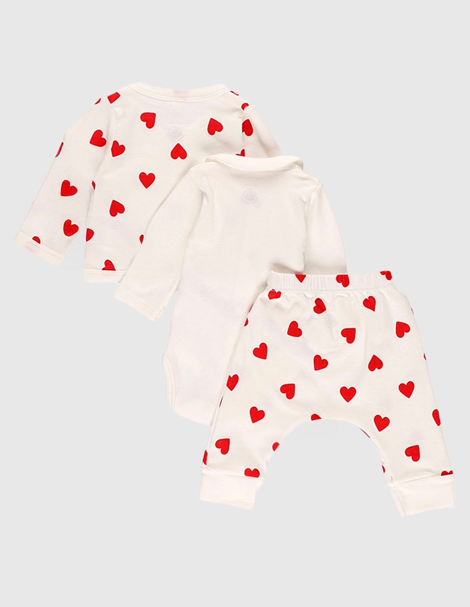 Conjunto de algodón para bebé niña 2