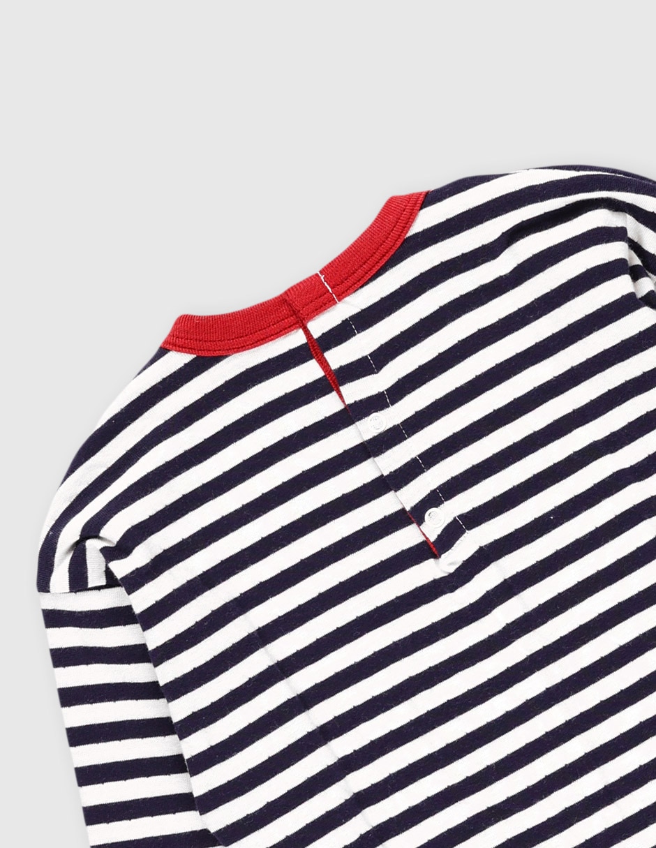 Playera manga larga para bebé unisex 4