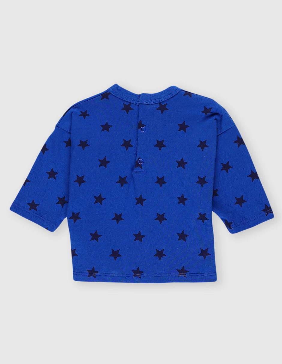Playera manga 3/4 para bebé unisex 2