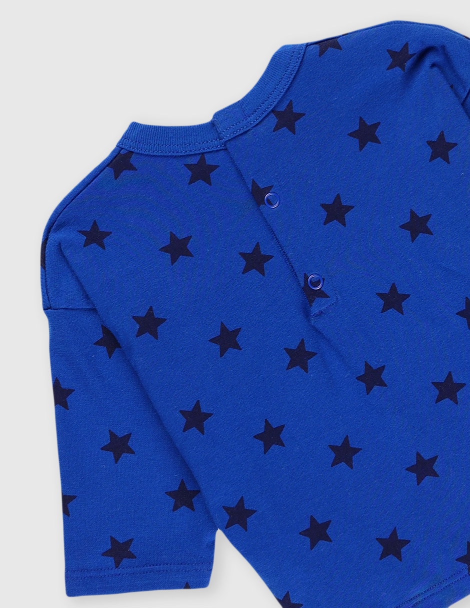 Playera manga 3/4 para bebé unisex 4