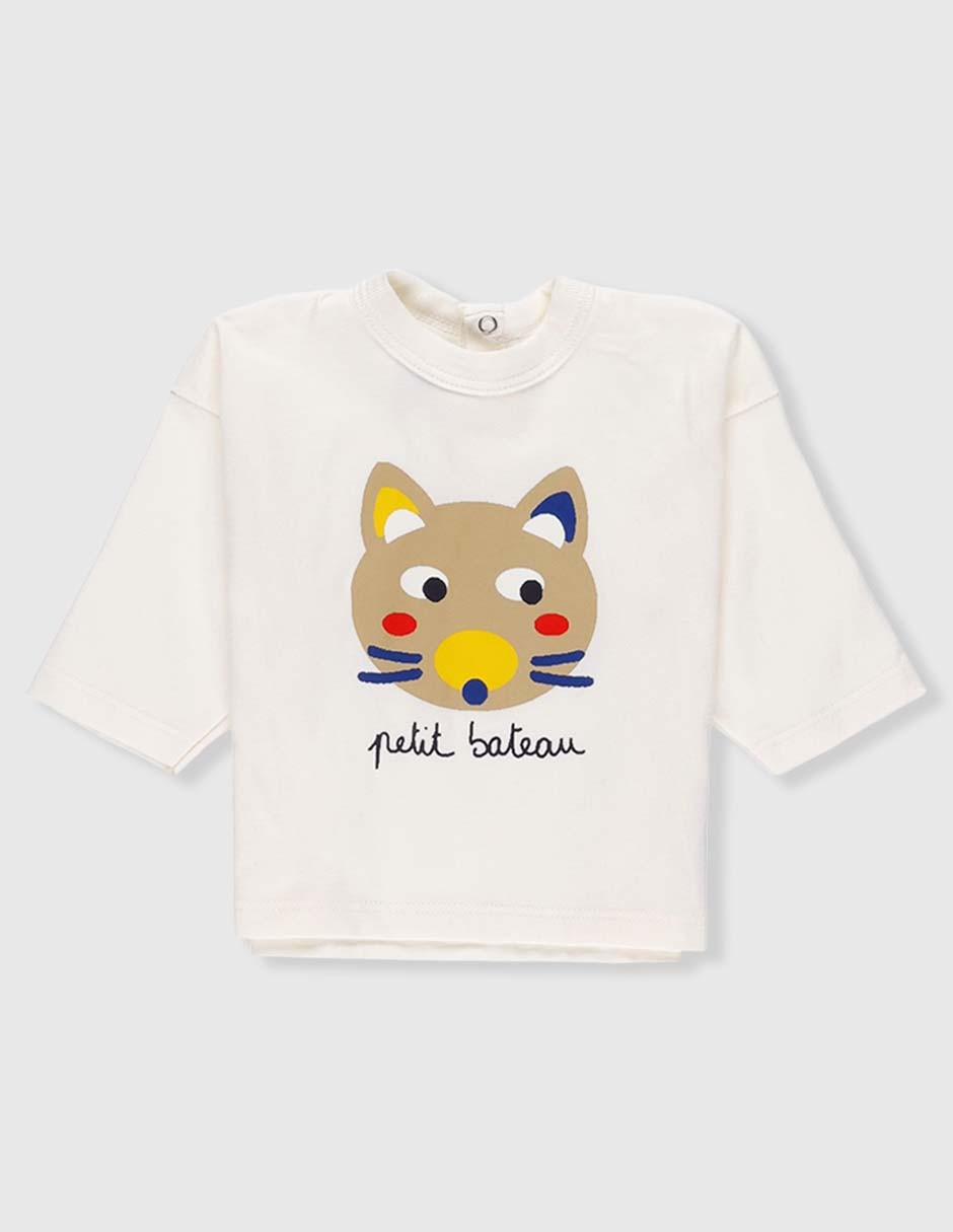 Playera manga corta para bebé niña Playera manga corta para bebé niña
