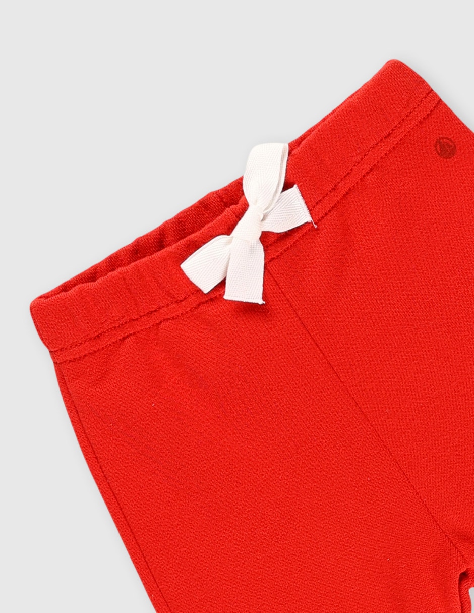 PANTS PETIT BATEAU A0EJB, 3 AÑOS, ROJO