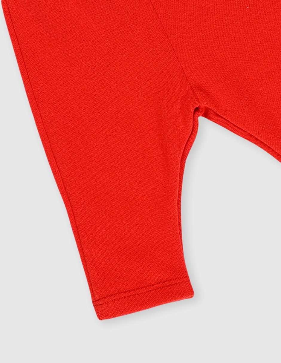 PANTS PETIT BATEAU A0EJB, 3 AÑOS, ROJO