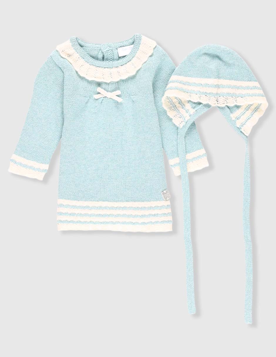 Vestido manga regular para bebé niña Vestido manga regular para bebé niña
