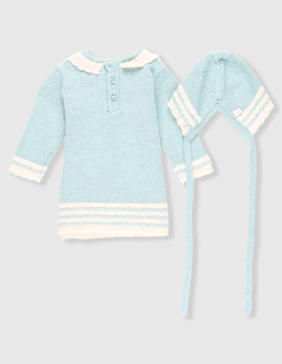 Vestido manga regular para bebé niña 2