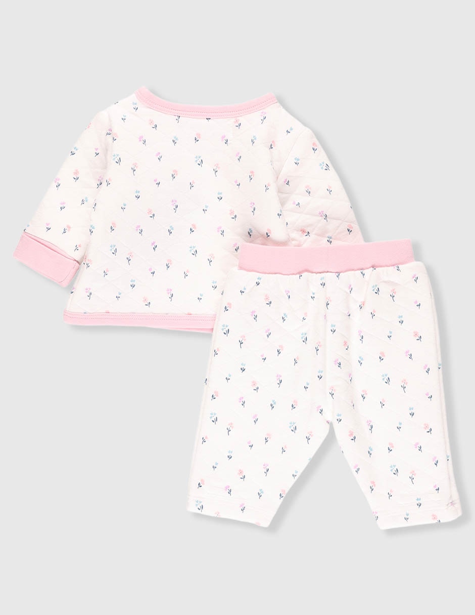 Conjunto de algodón para bebé niña 2
