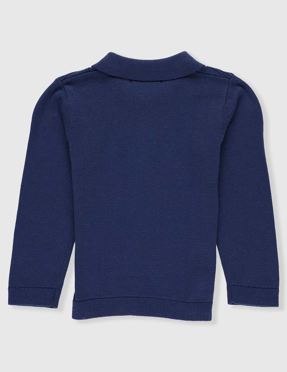 Playera tipo polo de algodón para bebé niño 2