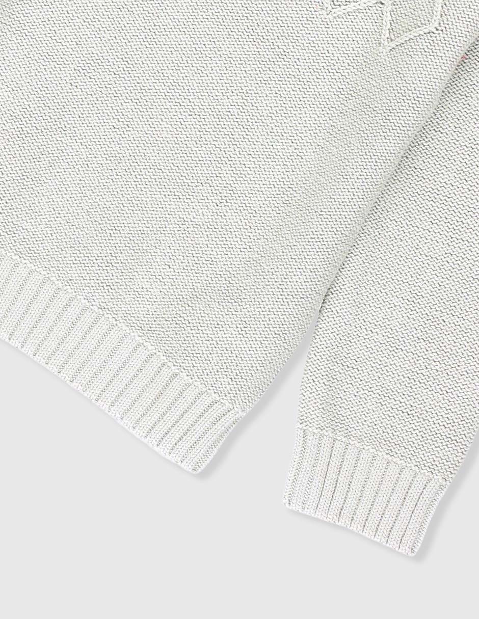Suéter texturizado para bebé unisex 4