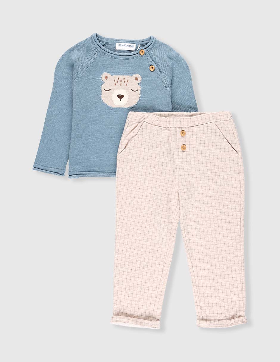 Conjunto de algodón para niño