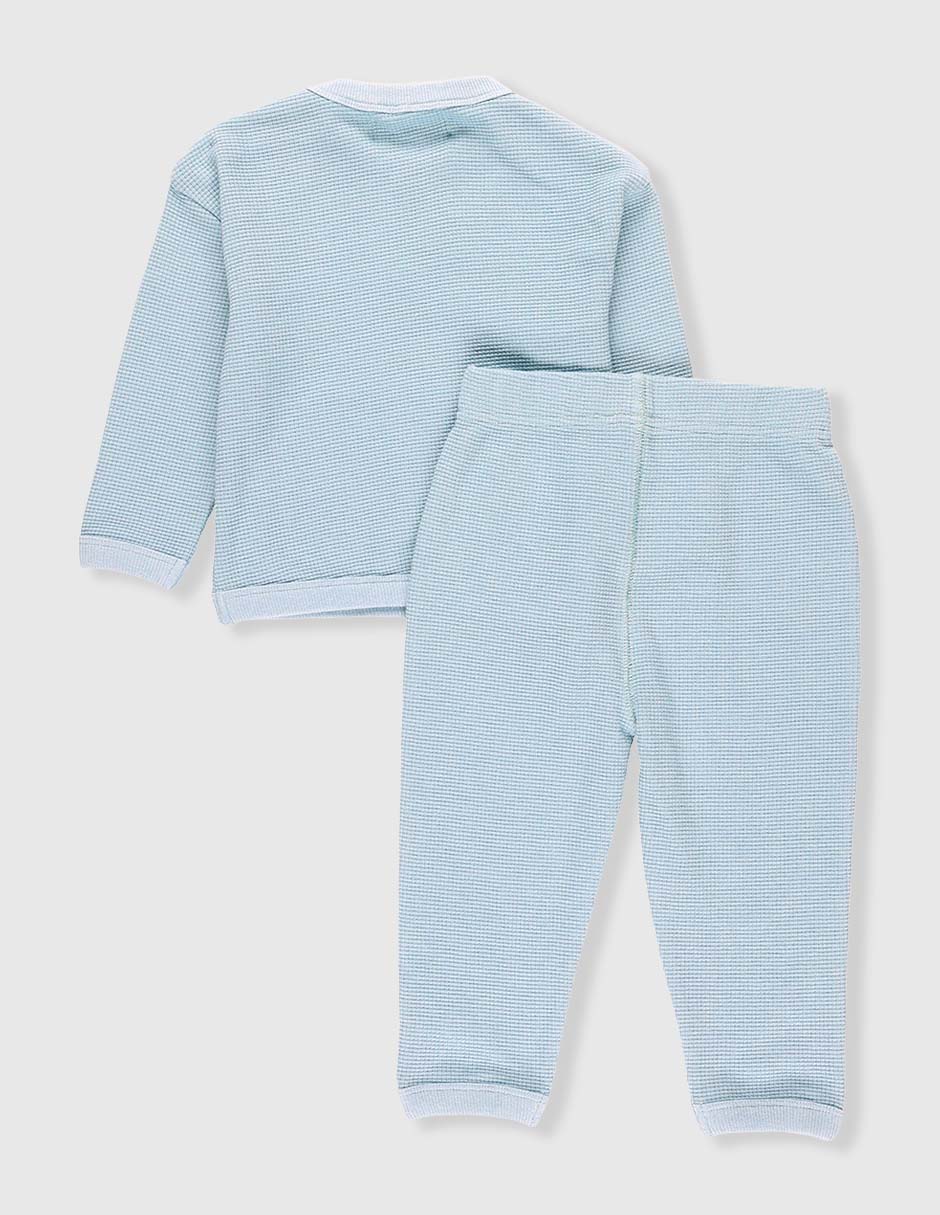 Conjunto deportivo regular con elástico para bebé niño 2