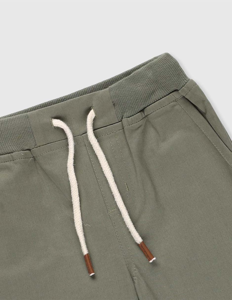 Pantalón con jareta relaxed para niño 3
