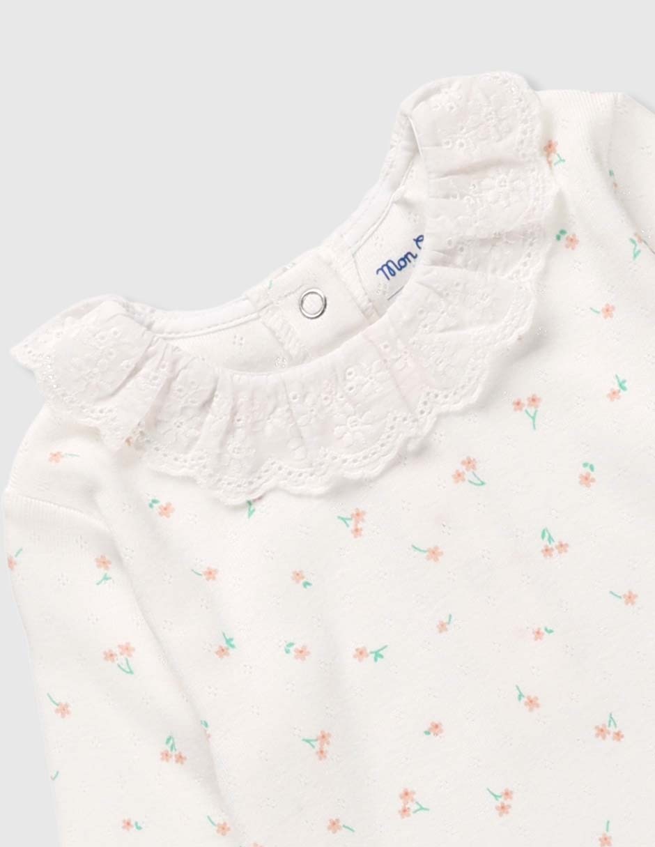 Mameluco de algodón para bebé niña 3