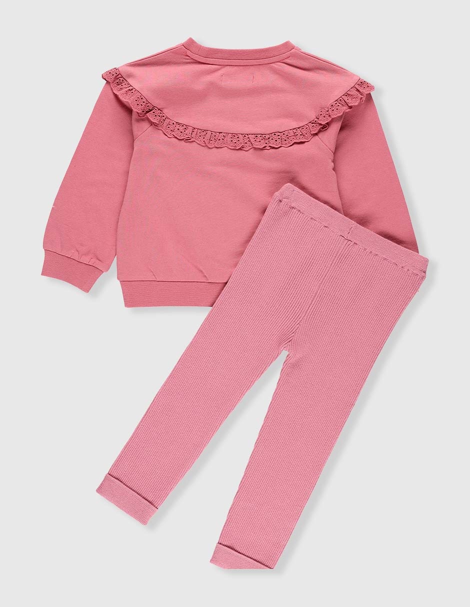 Conjunto de algodón para niña 2