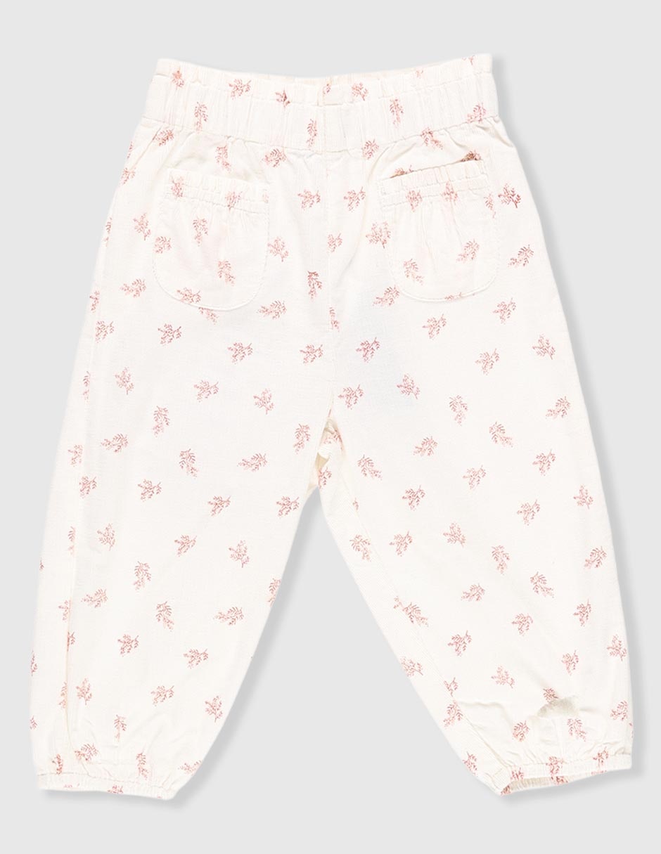 Pantalón jogger para bebé niña Pantalón jogger para bebé niña
