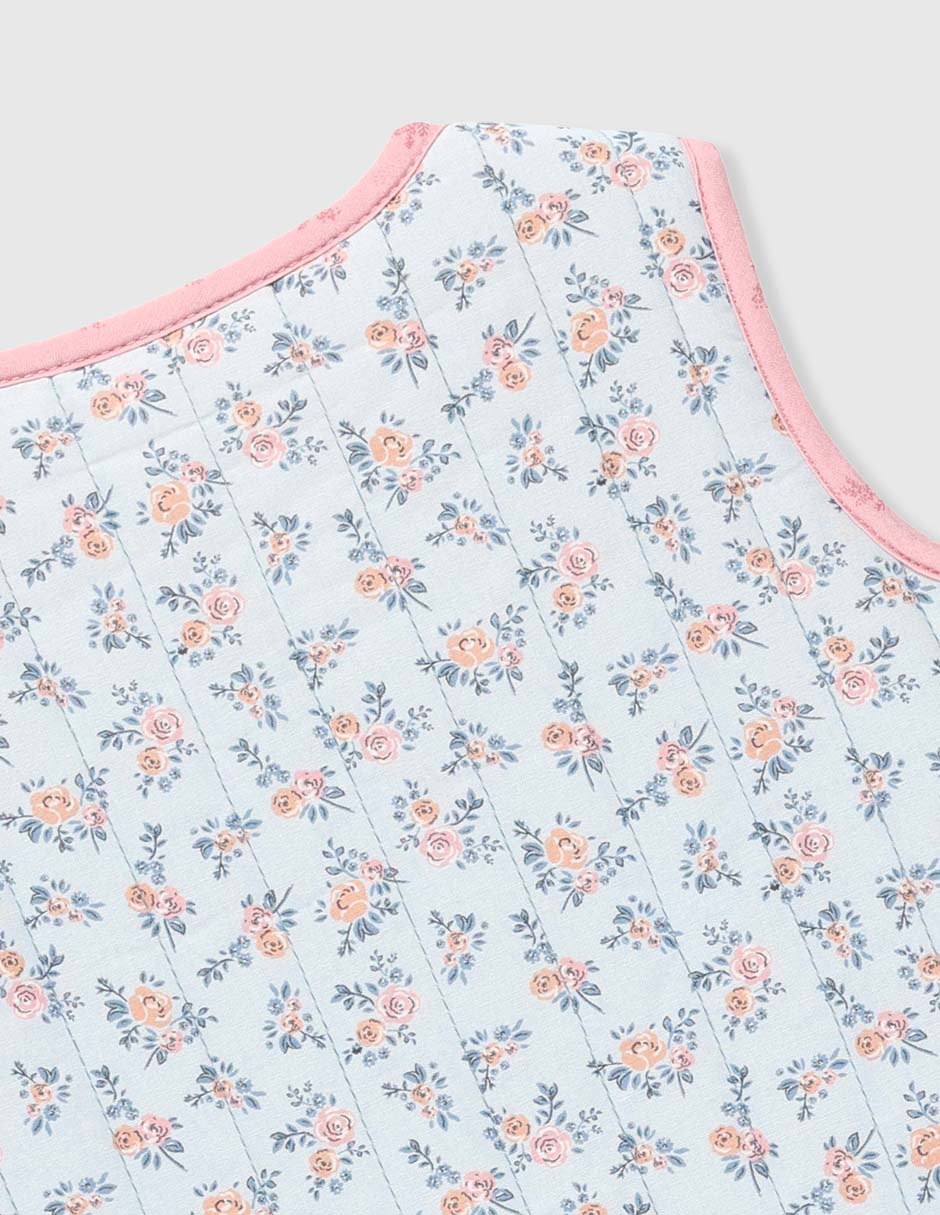 Chaleco con bolsillos para bebé niña 4