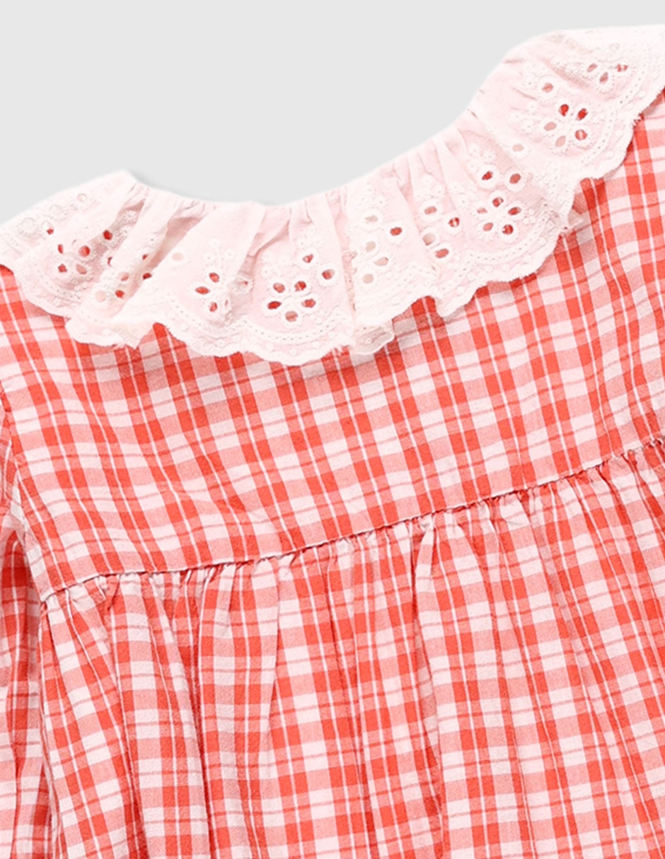 Set vestido manga larga para bebé niña 3