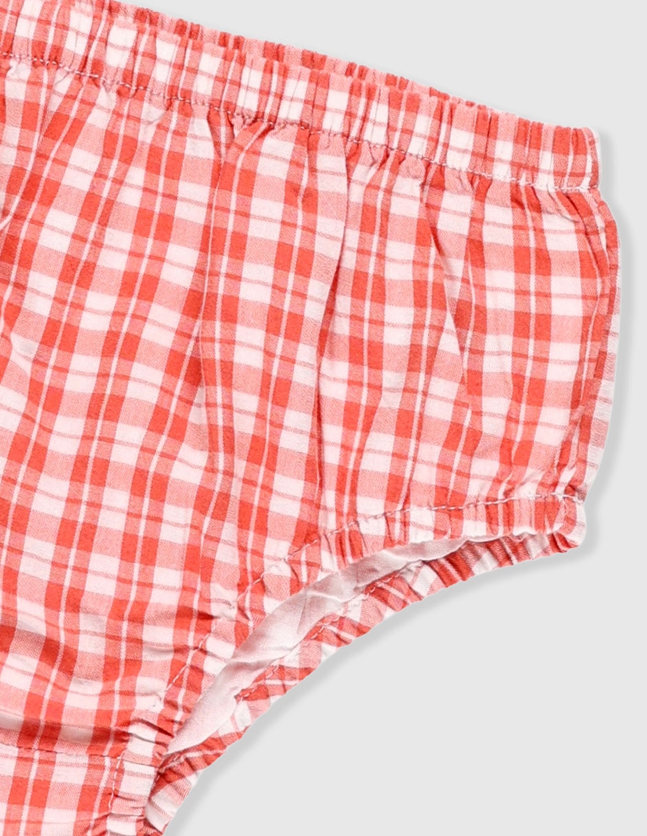 Set vestido manga larga para bebé niña 4