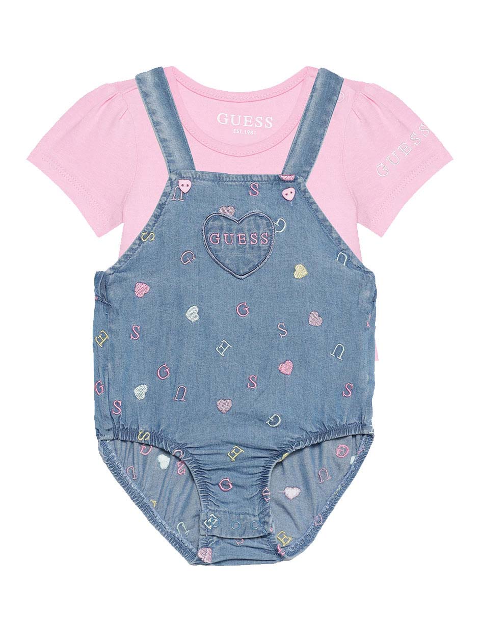 Conjunto Guess de algodón para bebé niña piezas Babies 