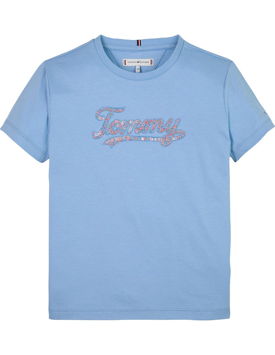 Camiseta Playera Tommy NiÃ±o Playera Tommy Hilfiger Manga Corta