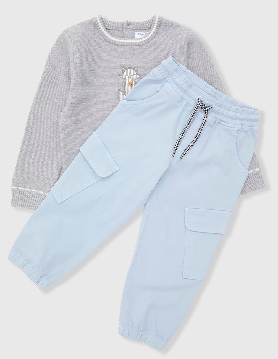 Conjunto de algodón para niño 7