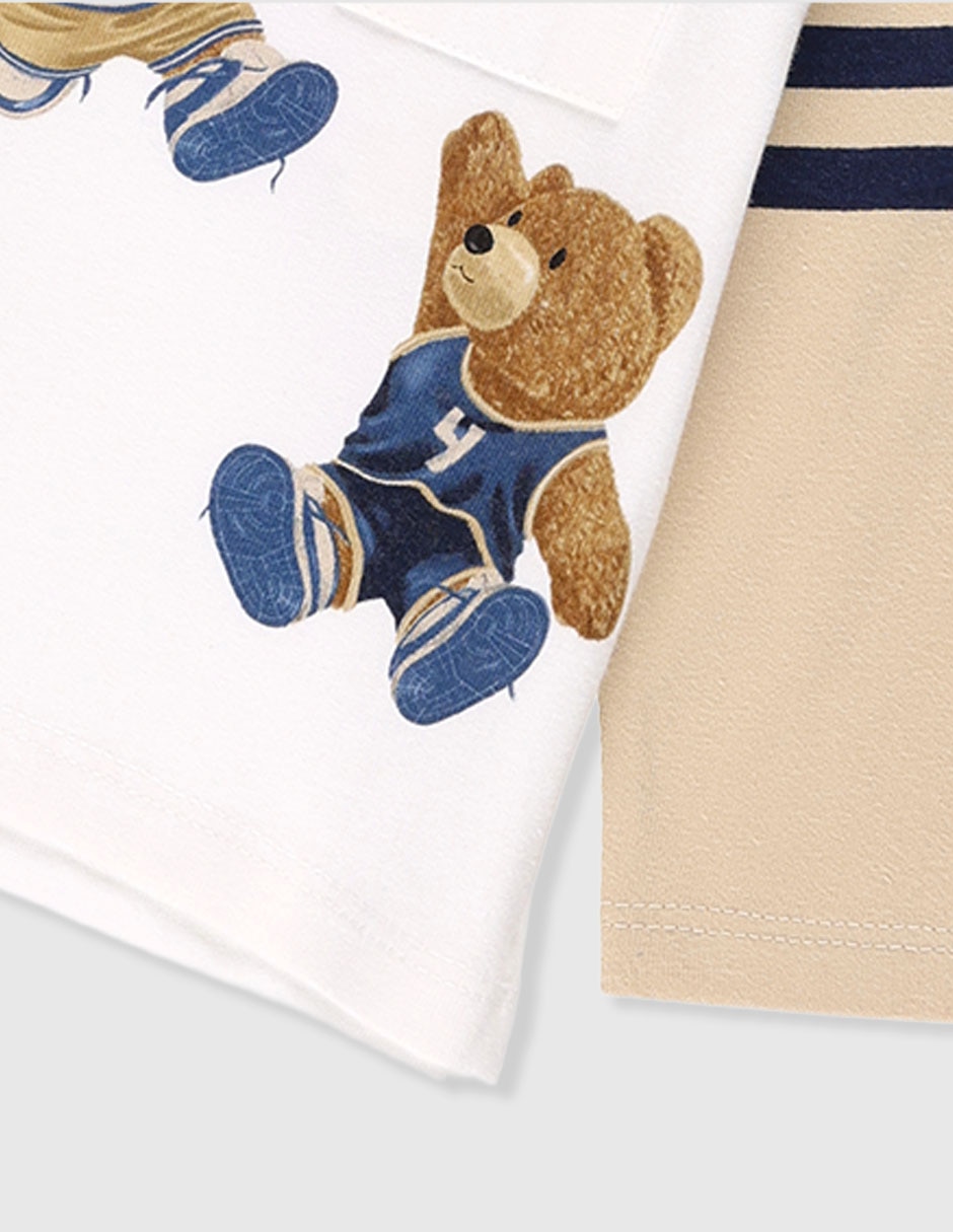 Playera manga larga para bebé niño 4