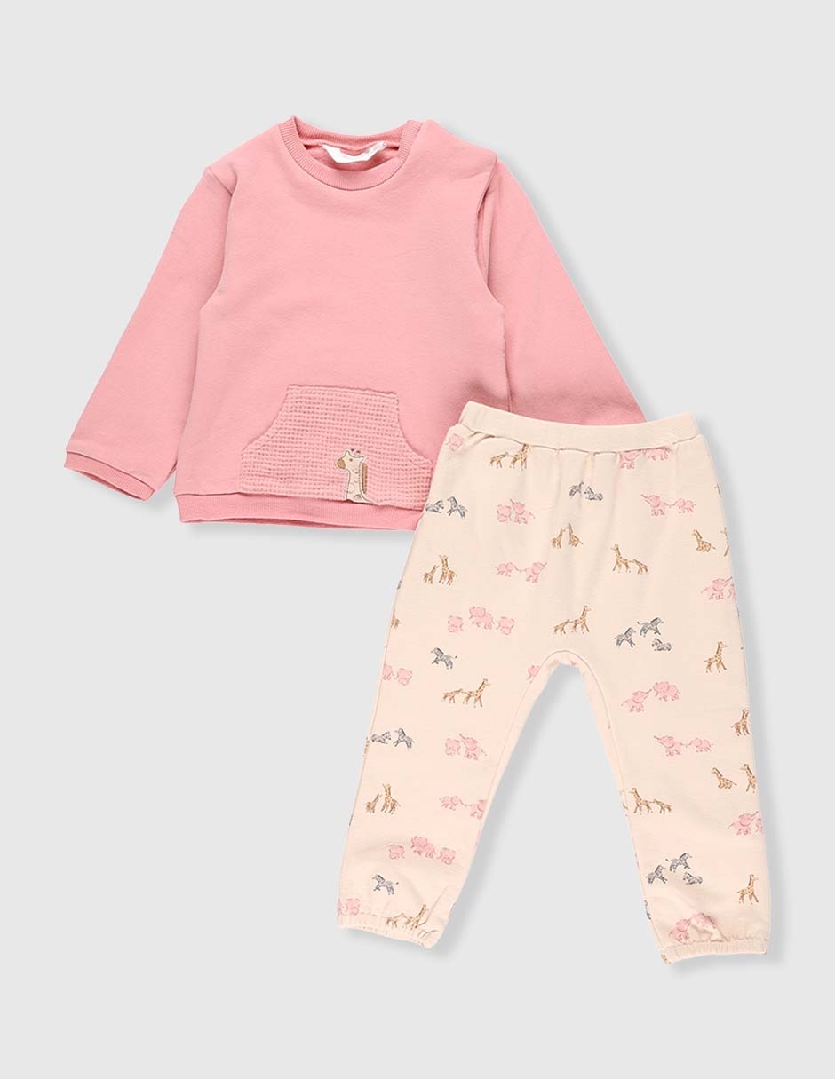 Conjunto de algodón para niña 1