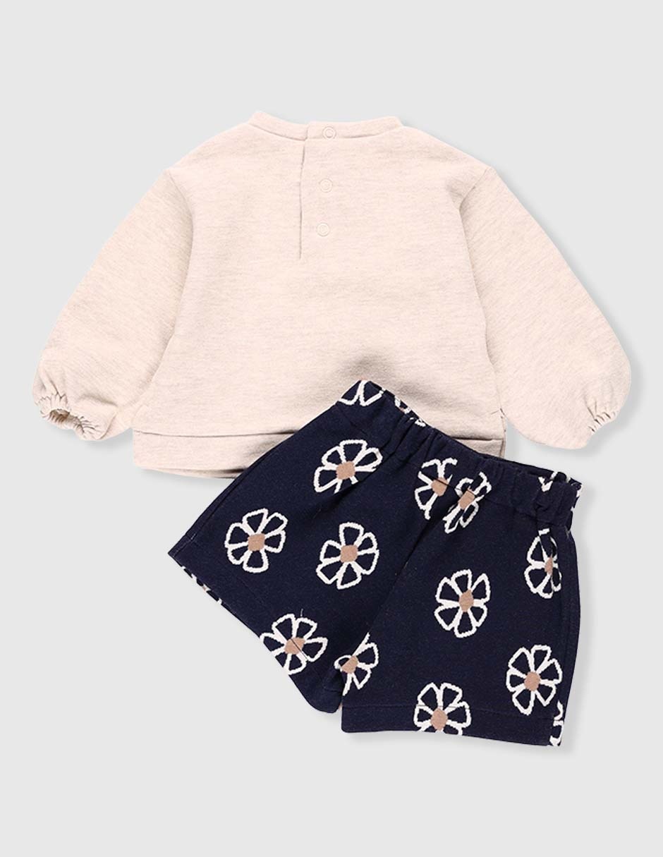 Conjunto de algodón para niña 2